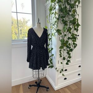 Steven Madden Black floral dress